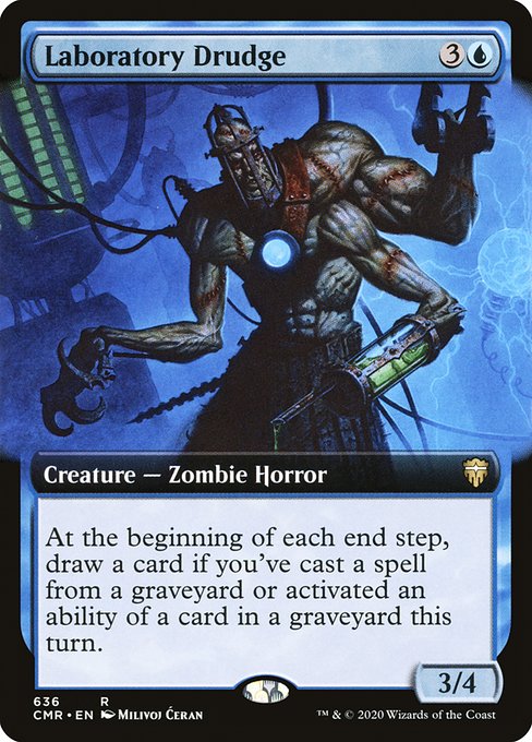 CMR: Laboratory Drudge (Extended Art)