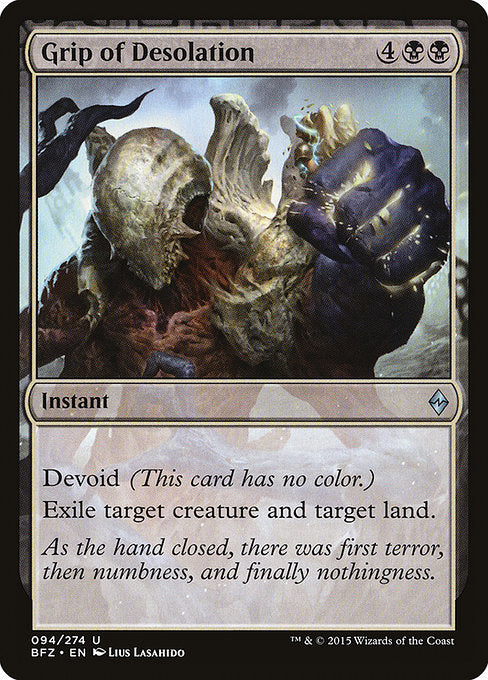BFZ: Grip of Desolation (Foil)