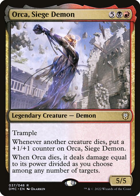 DMC: Orca, Siege Demon (Foil)
