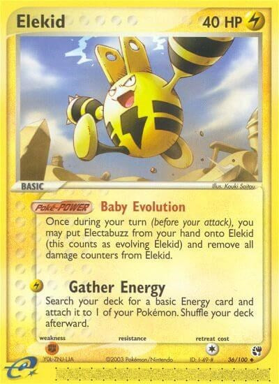 SS: Elekid (Reverse Holofoil)