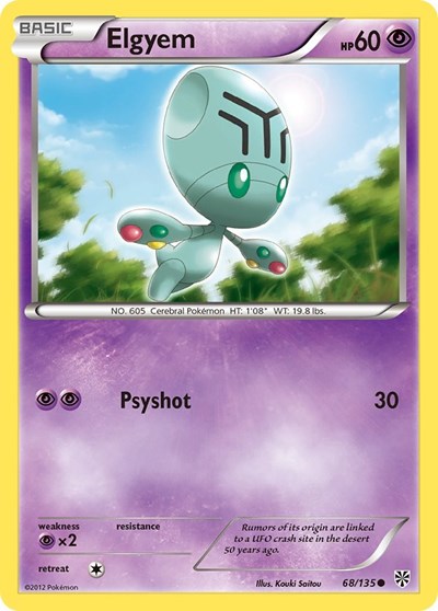 PLS: Elgyem (68) (Reverse Holofoil)