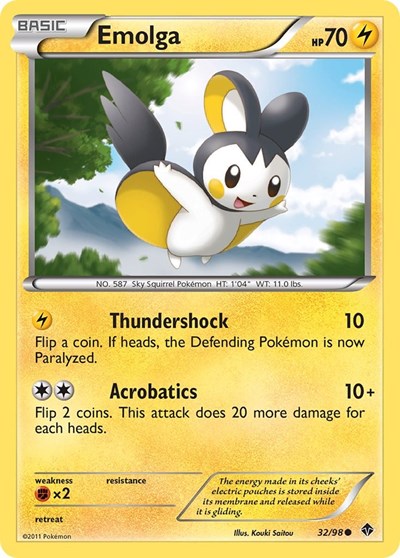EPO: Emolga (Reverse Holofoil)