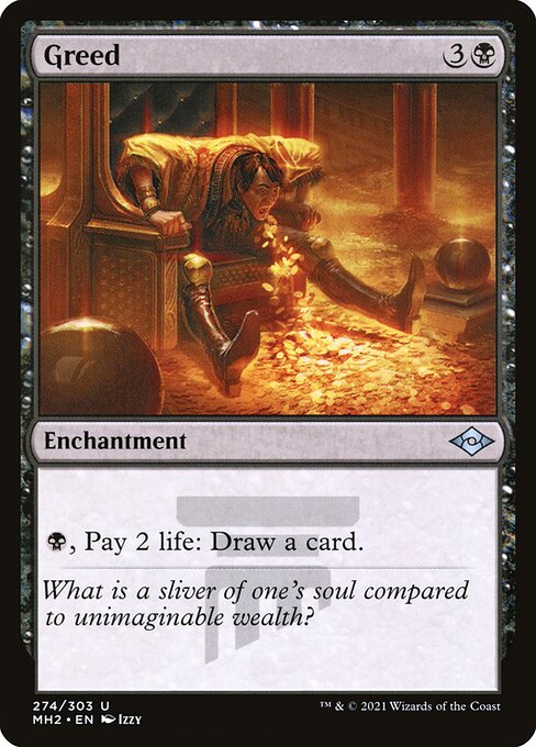 MH2: Greed (Foil Etched)