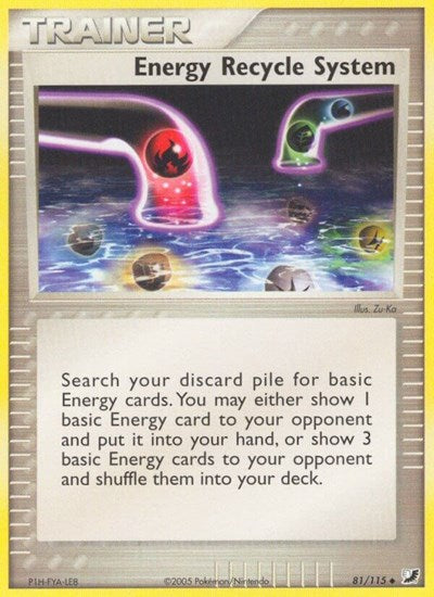 UF: Energy Recycle System (Reverse Holofoil)