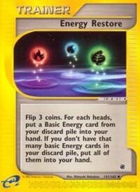 EX: Energy Restore (Reverse Holofoil)