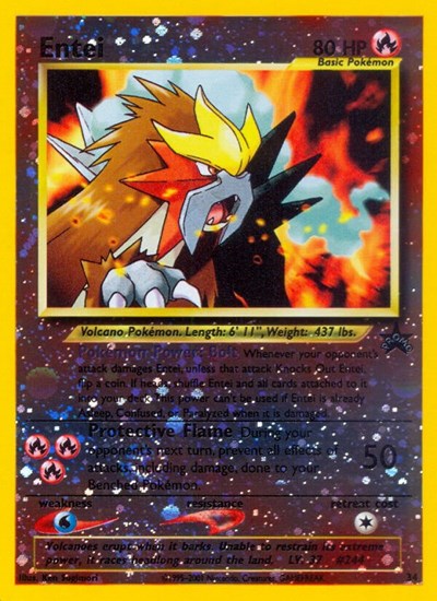 PR: Entei (Reverse Holofoil)
