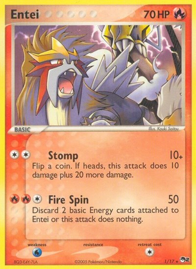 POP: Entei (Holofoil)