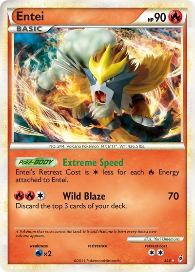 CL: Entei (Shiny) (Holofoil)