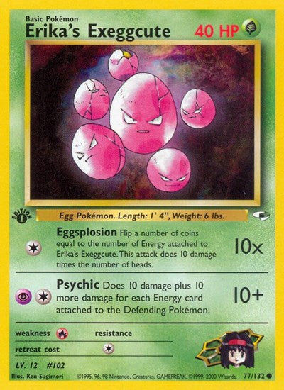 G1: Erika's Exeggcute (77) (Unlimited)