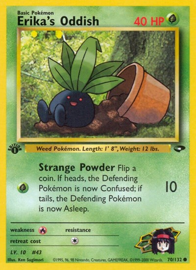 G2: Erika's Oddish (1st Edition)