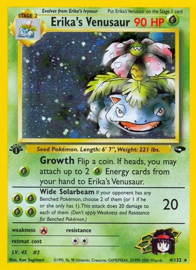 G2: Erika's Venusaur (1st Edition Holofoil)