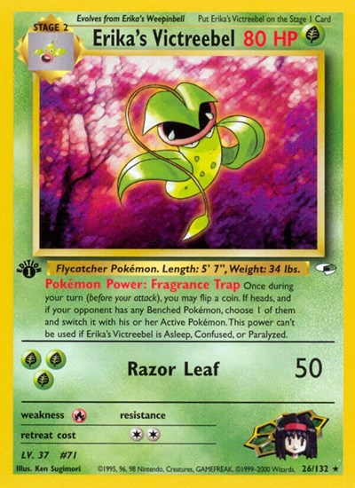 G1: Erika's Victreebel (1st Edition)