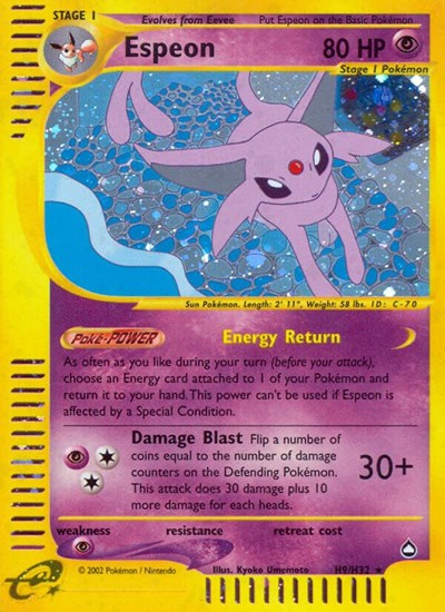 AQ: Espeon (H9) (Holofoil)