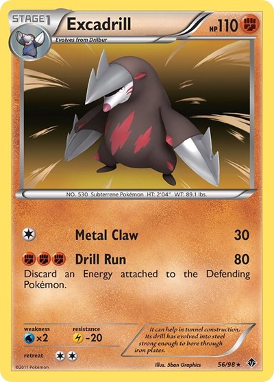 EPO: Excadrill (56) (Reverse Holofoil)