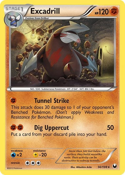 DEX: Excadrill (56) (Reverse Holofoil)