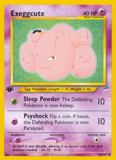 N4: Exeggcute (1st Edition)