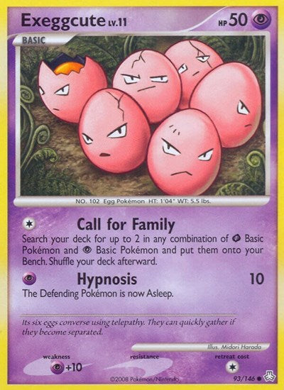 LA: Exeggcute (Reverse Holofoil)