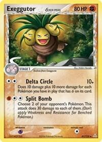 HP: Exeggutor (Delta Species) (Reverse Holofoil)