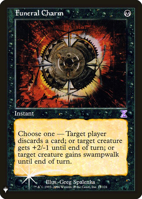 PLST: Funeral Charm (Foil)