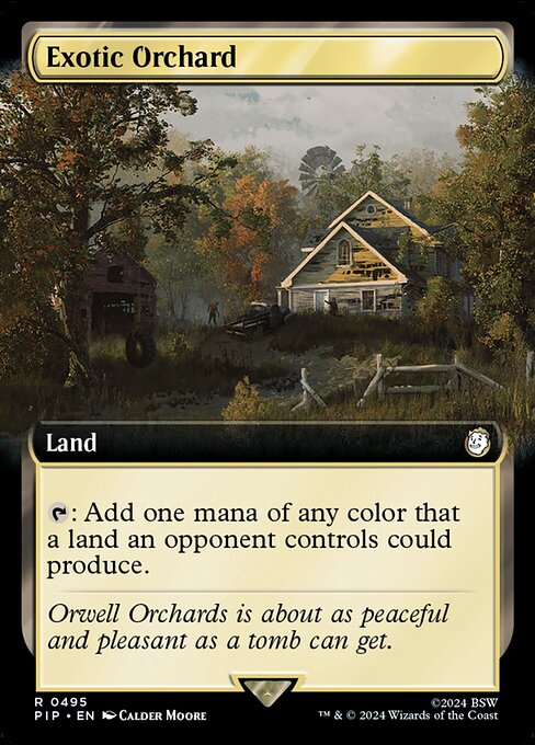 PIP: Exotic Orchard (Extended Art) (Foil)