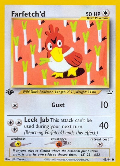 N3: Farfetch'd (1st Edition)