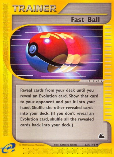 SK: Fast Ball (Reverse Holofoil)