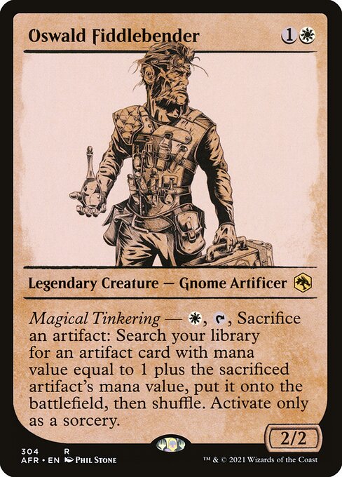AFR: Oswald Fiddlebender (Showcase) (Foil)