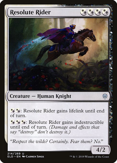 ELD: Resolute Rider