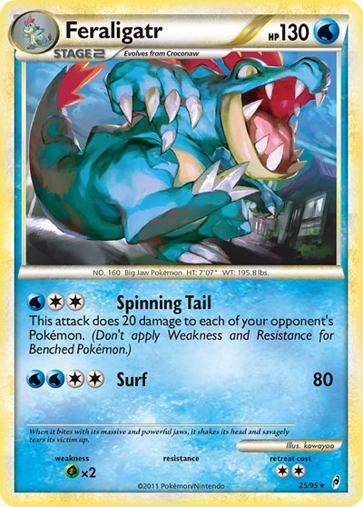CL: Feraligatr (Reverse Holofoil)