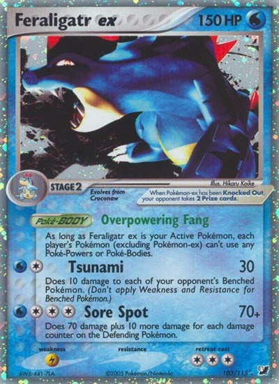 UF: Feraligatr ex (Holofoil)