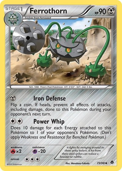 EPO: Ferrothorn (73) (Reverse Holofoil)