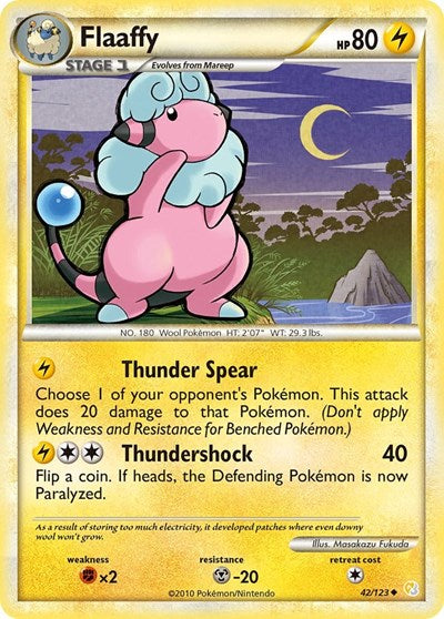 HS: Flaaffy (Reverse Holofoil)