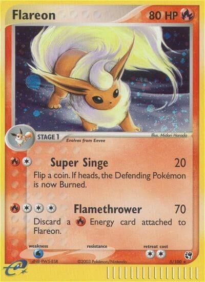 SS: Flareon (Holofoil)