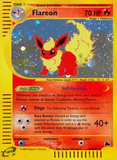 SK: Flareon (H7) (Holofoil)