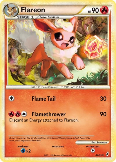 CL: Flareon (Reverse Holofoil)
