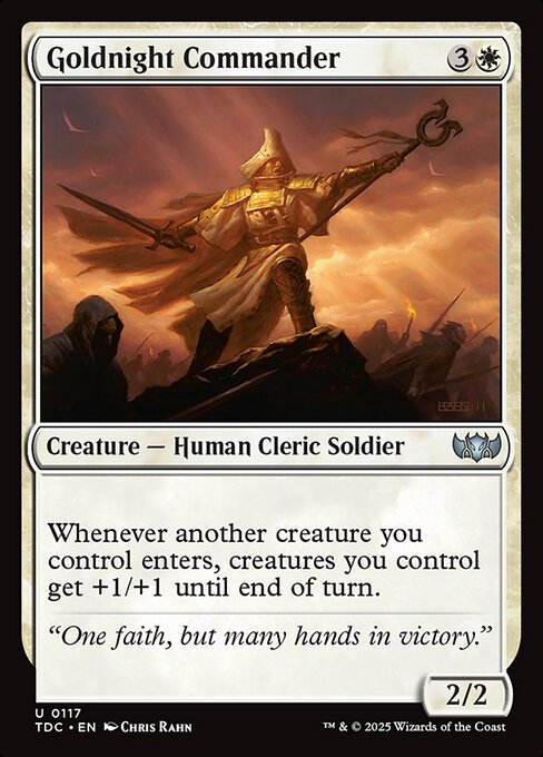 TDC: Goldnight Commander