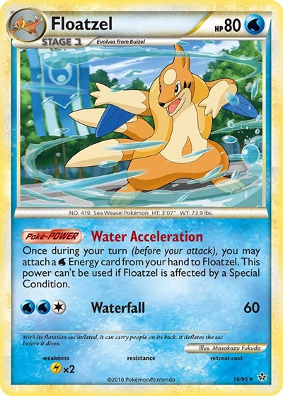 UL: Floatzel (Reverse Holofoil)