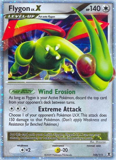 RR: Flygon Lv.X (Holofoil)