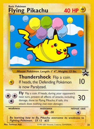PR: Flying Pikachu