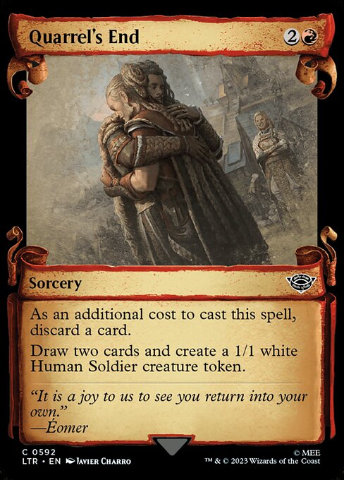 LTR: Quarrel's End (Showcase Scrolls) (Foil)