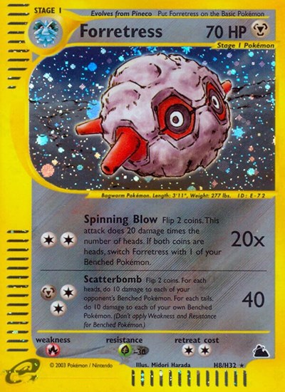SK: Forretress (H8) (Holofoil)