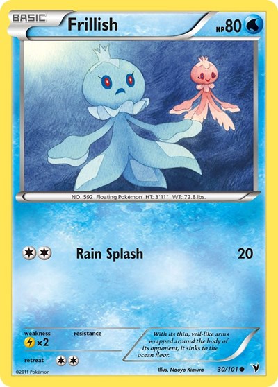 NVI: Frillish (Reverse Holofoil)