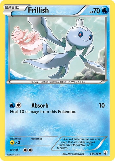PLS: Frillish (Reverse Holofoil)