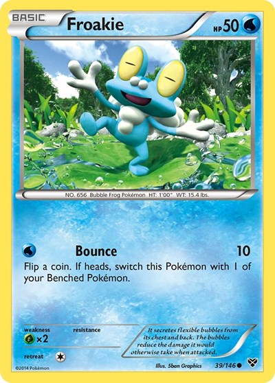 XY: Froakie (Reverse Holofoil)