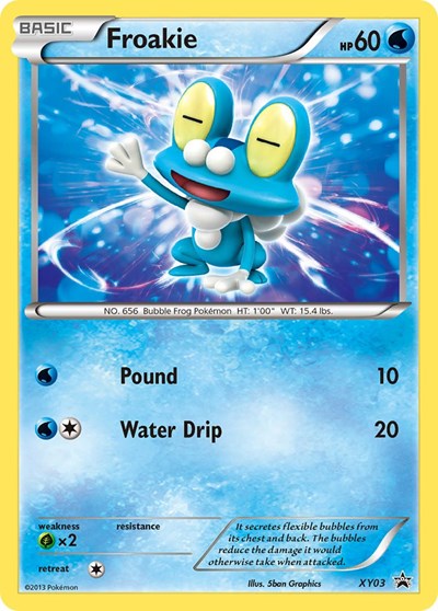 PR: Froakie - XY03 (Holofoil)
