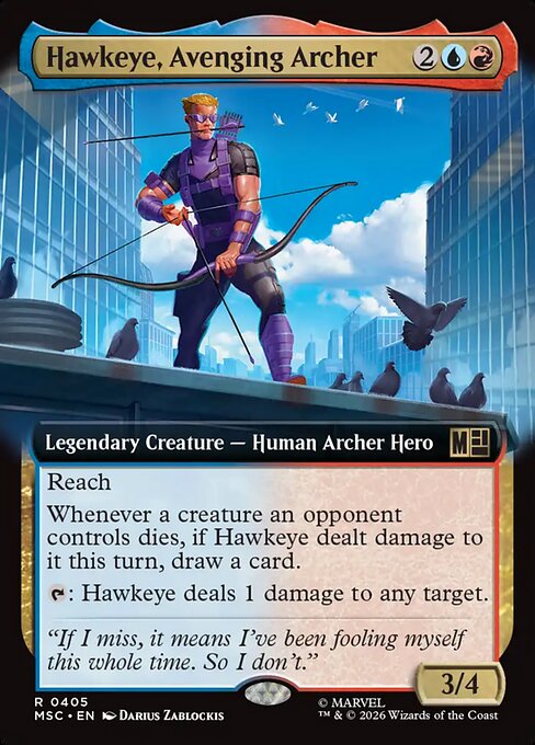 MSC: Hawkeye, Avenging Archer (Extended Art)