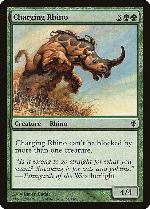CNS: Charging Rhino (Foil)