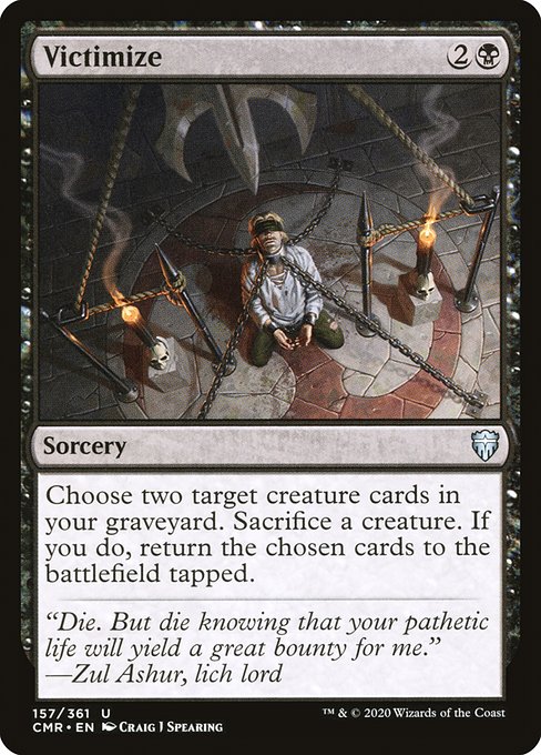 CMR: Victimize (Foil)