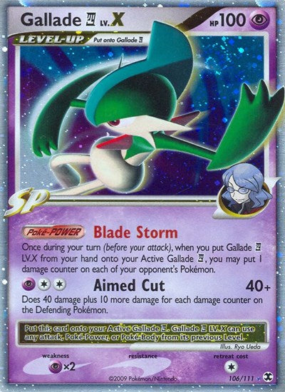 RR: Gallade E4 Lv.X (Holofoil)