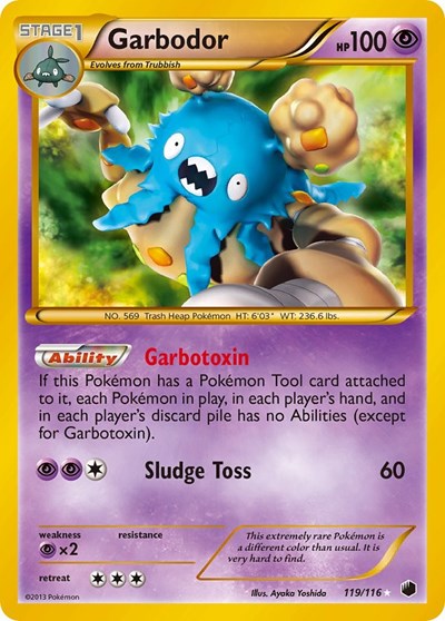 PLF: Garbodor (119 Secret Rare) (Holofoil)